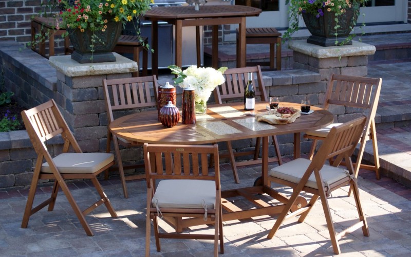 Outdoor Interiors S10666G 7-Piece Patio Dining Set Review