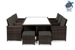 Reef Rattan Bahama 6 Cube Patio Dining Set Review